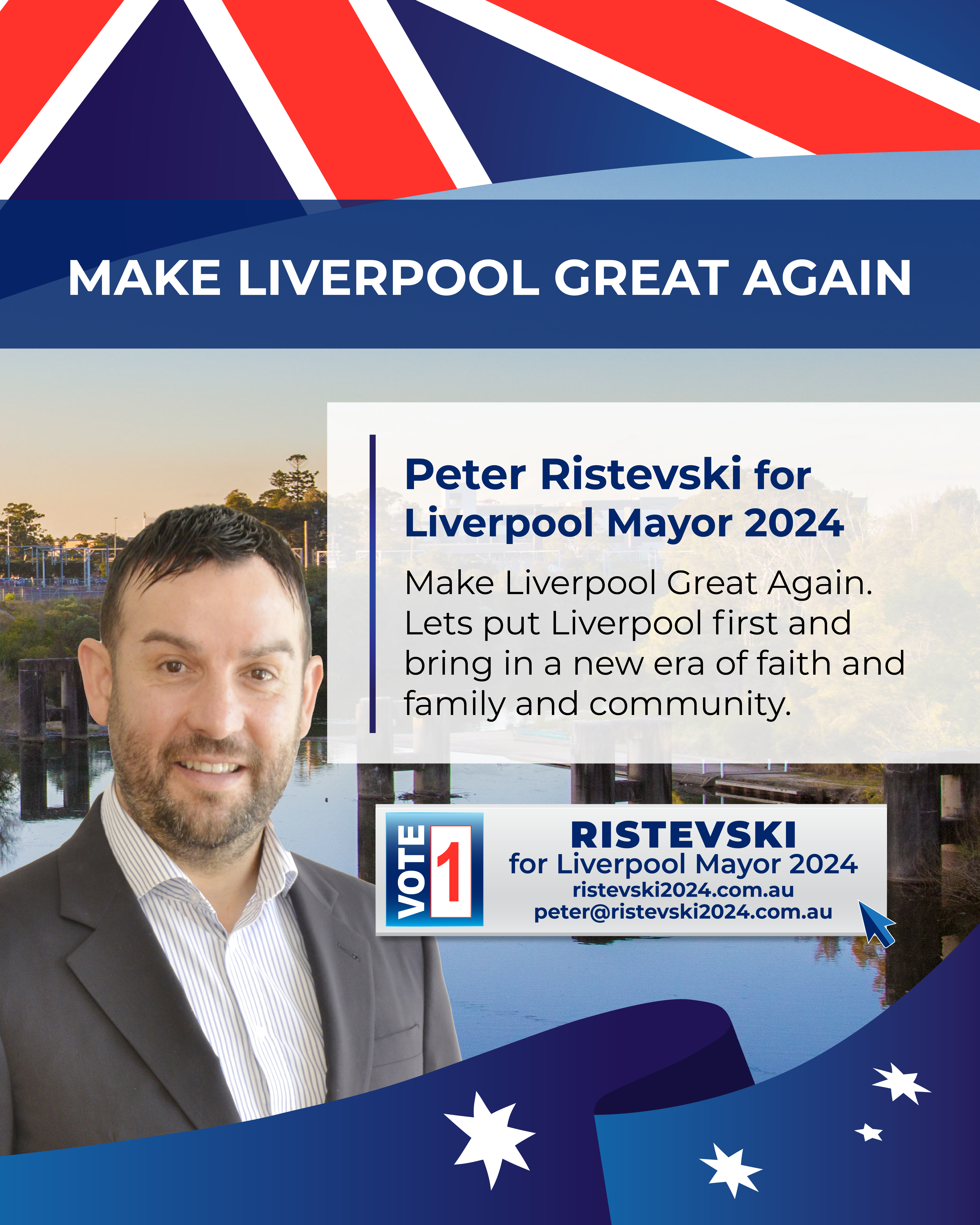 Peter Ristevski for Liverpool Mayor 2024